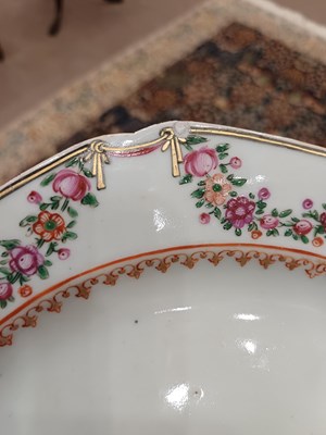 Lot 36 - A Chinese Armorial Porcelain Plate, Qianlong,...