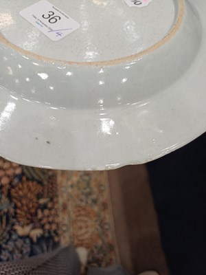 Lot 36 - A Chinese Armorial Porcelain Plate, Qianlong,...