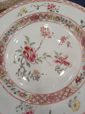 Lot 36 - A Chinese Armorial Porcelain Plate, Qianlong,...