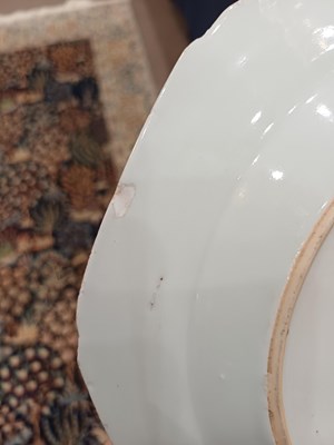 Lot 36 - A Chinese Armorial Porcelain Plate, Qianlong,...