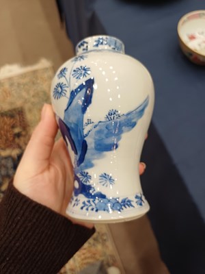 Lot 48 - A Cantonese Porcelain Vase, 19th century, of...
