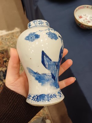 Lot 48 - A Cantonese Porcelain Vase, 19th century, of...
