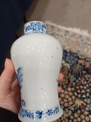 Lot 48 - A Cantonese Porcelain Vase, 19th century, of...