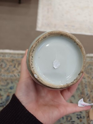 Lot 48 - A Cantonese Porcelain Vase, 19th century, of...