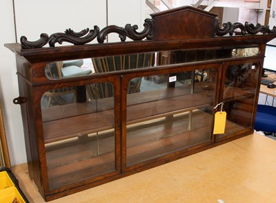 Lot 1367 - A 19th Century Mahogany Glazed Wall Cabinet...