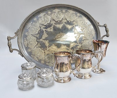 Lot 149 - A Collection of Assorted Silver and...