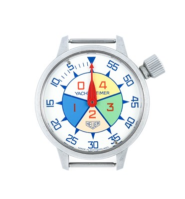 Lot 2443 - Heuer: A Yacht Timer Stopwatch, signed Heuer,...