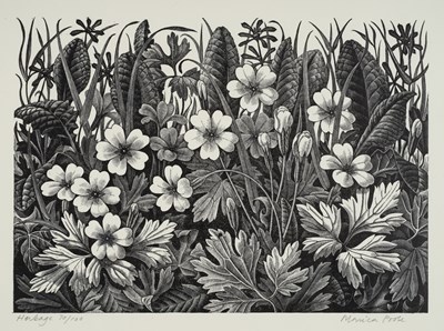 Lot 614 - Monica Poole (1921-2003) "Herbage" Signed and...
