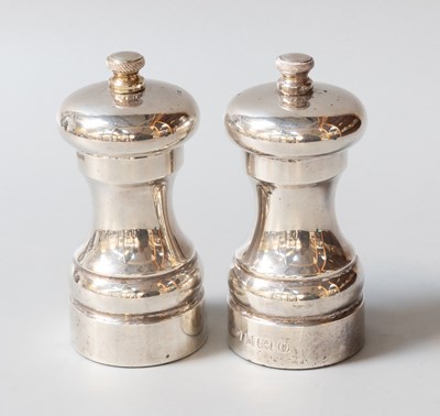 Lot 127 - A Pair of Elizabeth II Silver-Mounted...