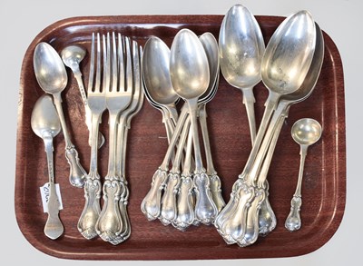 Lot 67 - A Victorian Silver Table-Service, by John...