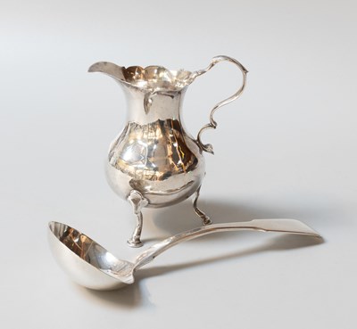 Lot 128 - A George III Silver Cream-Jug, Maker's Mark...