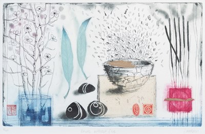 Lot 1028 - Fiona Watson (b. 1952) "Smoke without fire"...