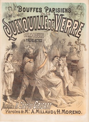 Lot 1097 - After Jules Chéret (1836-1932) "Bouffes...