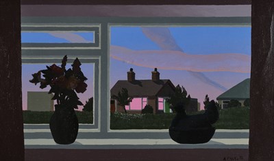 Lot 603 - Alan Falk (b.1945) "Towards Night" Signed and...
