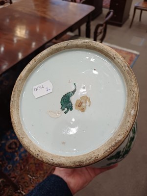 Lot 49 - A Pair of Chinese Porcelain Vases, 19th...