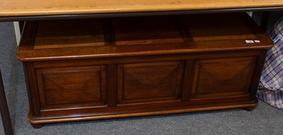 Lot 1360 - A Mahogany Blanket Chest, 127cm by 60cm by 46cm