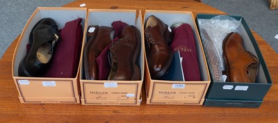 Lot 1150 - Four Pairs of Modern Gents Leather Shoes...