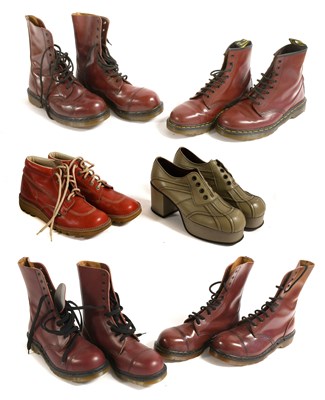 Lot 2021 - Circa 1960s and Later Gents Shoes comprising a...