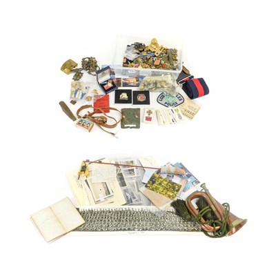 Lot 146 - A Quantity of Militaria, including a First...