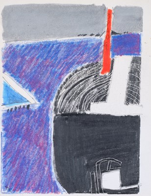 Lot 609 - Roger Cecil (1942-2015) Abstract Mixed media,...