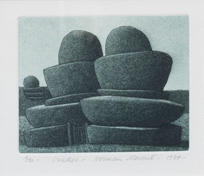 Lot 1079 - Norman Stevens (1937-1988) "Crathes" Signed...