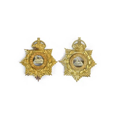 Lot 114 - A Post-1902 OR's Helmet Plate to the East...