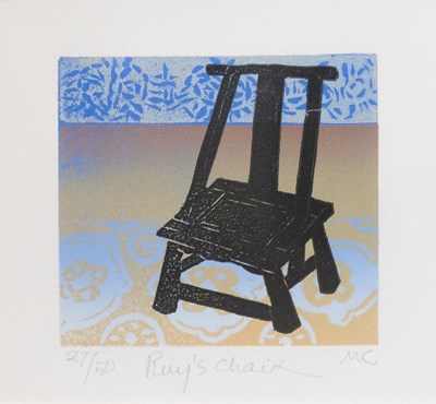 Lot 1054 - Merlyn Chesterman RE (b. 1949) "Ruy's chair"...