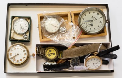 Lot 375 - A J.W.Benson Automatic Wristwatch, Four Other...