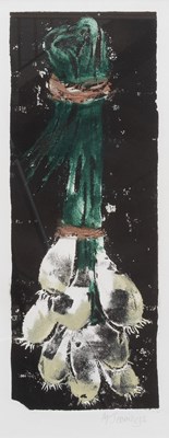 Lot 1077 - Maggie Jennings (20th Century) Spring onions...
