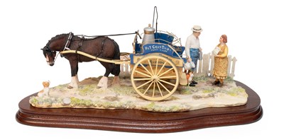 Lot 16 - Border Fine Arts 'Daily Delivery' (Milkman...
