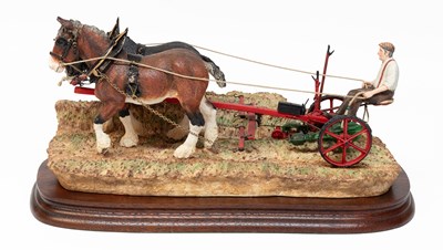 Lot 11 - Border Fine Arts 'Hay Cutting Starts Today'...