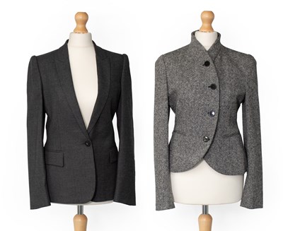 Lot 1001 - A Stella McCartney Grey Tweed Izzy Jacket,...