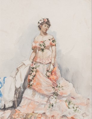 Lot 1001 - British School, circa 1910 Portrait of a Lady...