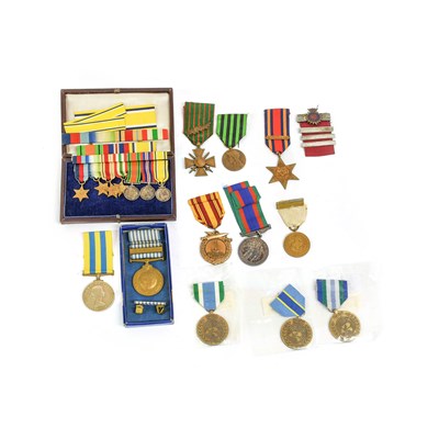 Lot 48 - Twelve Single Medals, comprising a...