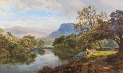 Lot 386 - Robert Gallon (1845-1925) "Church Pool,...