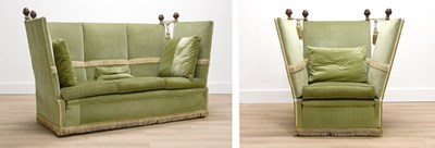 Lot 686 - A Horse Hair-Filled Knole-Style Three-Seater...