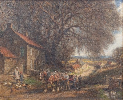 Lot 1056 - Rowland Henry Hill (1873-1952) "A Yorkshire...
