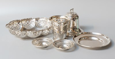Lot 65 - A Collection of Assorted Silver, including an...