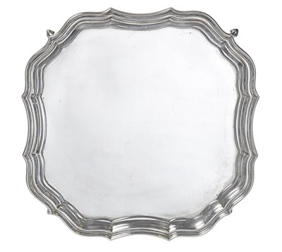 Lot A George V Silver Salver