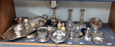 Lot 177 - A Collection of Assorted Silver and Silver...