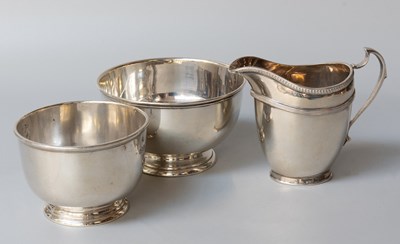 Lot 31 - Two George V Silver Sugar-Bowls and a George V...