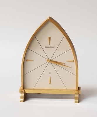 Lot 429 - A Brass Lancet Shaped Jaeger LeCoultre Eight...