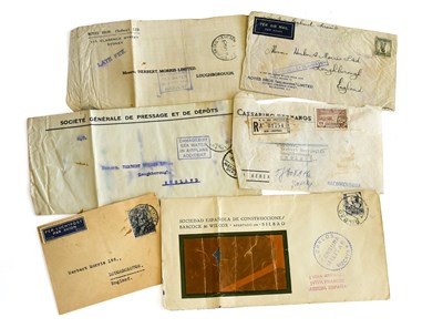 Lot 58 - Salvaged Mail: 1937 Cygnus Crash Covers