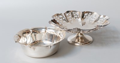 Lot 12 - Two Differing George V Silver Bowls, One by...
