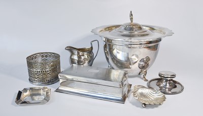 Lot 136 - A Collection of Assorted Silver and Silver...