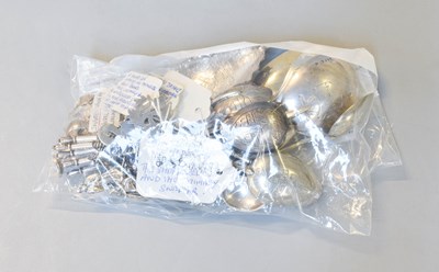 Lot 120 - A Collection of Assorted Silver Flatware,...