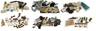 Lot 2187 - Assorted Sewing Accessories and Costume...