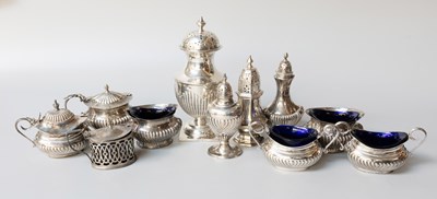 Lot 49 - A Collection of Assorted Condiment Items,...