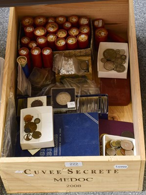 Lot 222 - A Collection of British and World Coins, to...