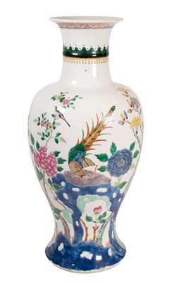 Lot 1171 - A Chinese Porcelain Vase, 19th century, of...